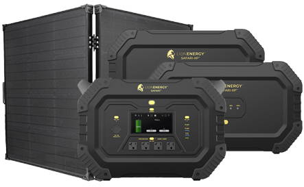 Safari - Power Generator (3,000W, 1,612Wh, LifePO4)-LION ENERGY