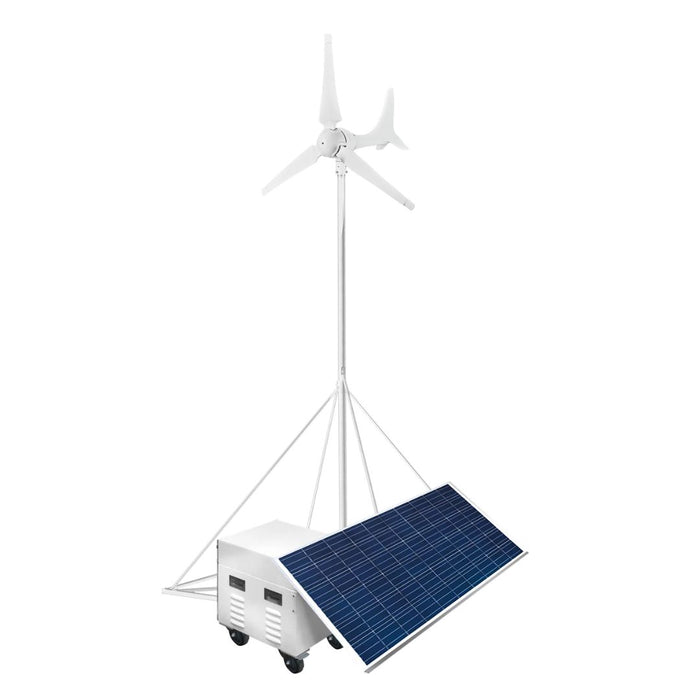 Automaxx 1500W Hybrid Power System (600W 24V Wind Turbine)