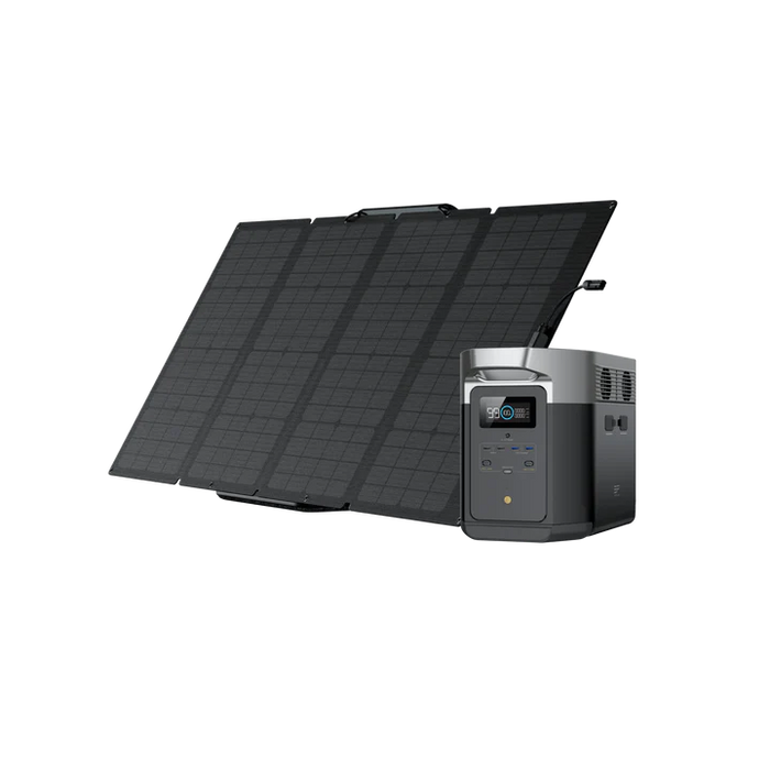 EcoFlow DELTA Max 2000 + 2*160W Solar Panel