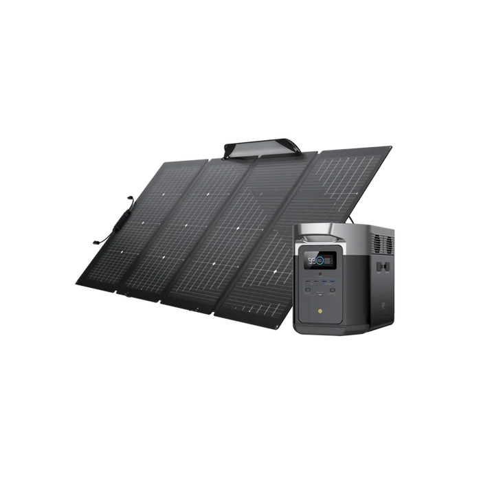 EcoFlow DELTA Max 2000 + 3*220W Solar Panel