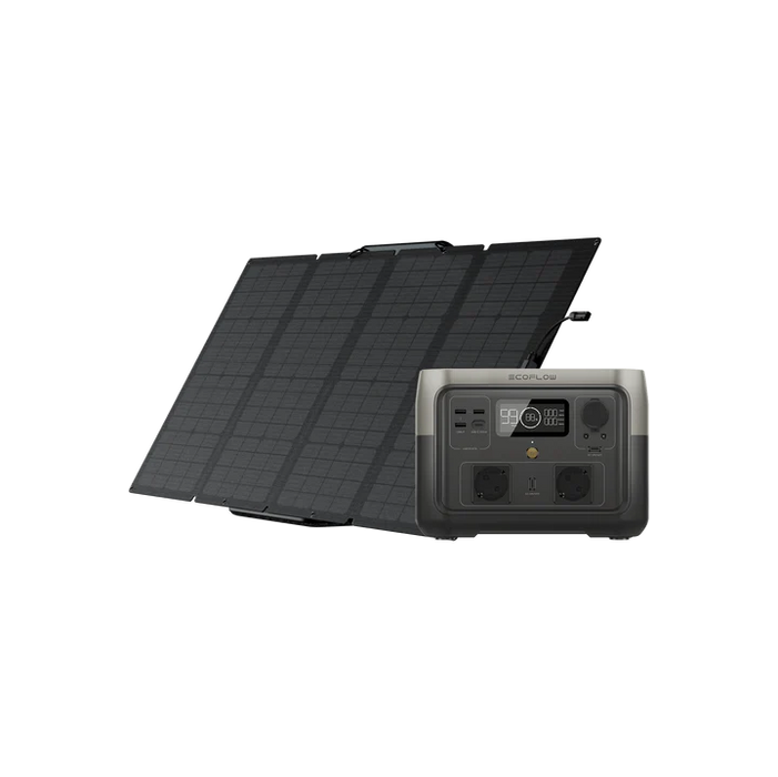 EcoFlow RIVER 2 Max + 1*160W Portable Solar Panel