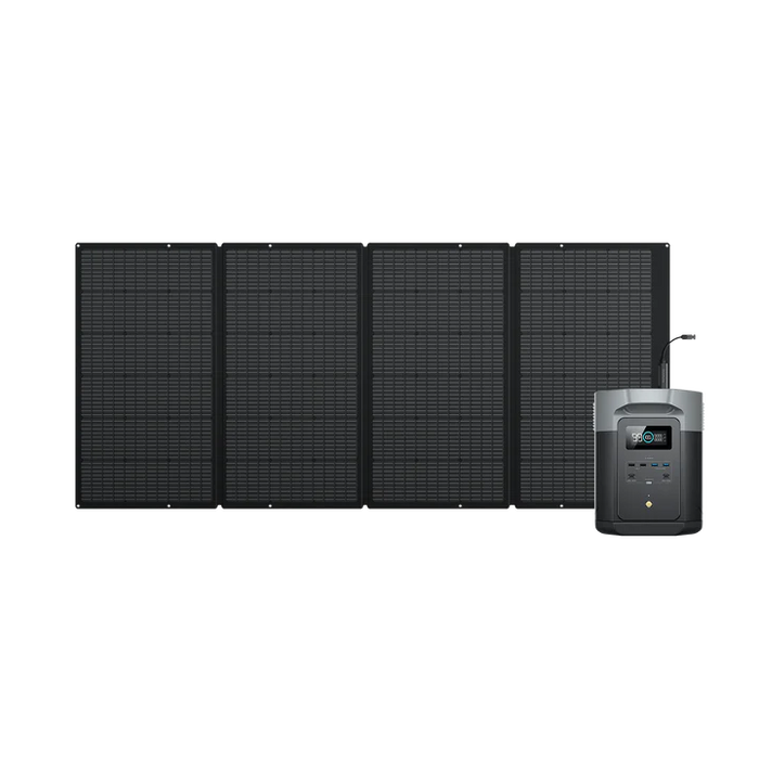 EcoFlow DELTA 2 Max + 1*400W Solar Panel