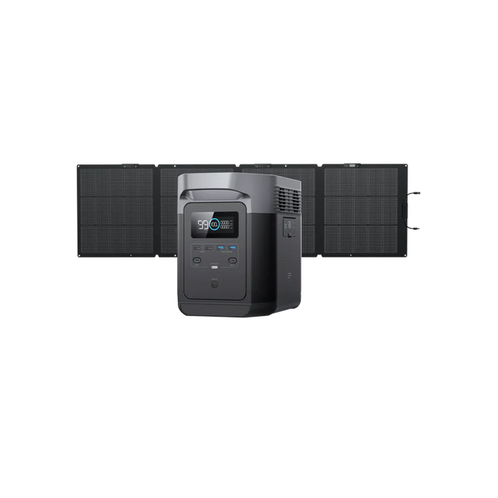 EcoFlow DELTA 1300 + 2*220W Solar Panel