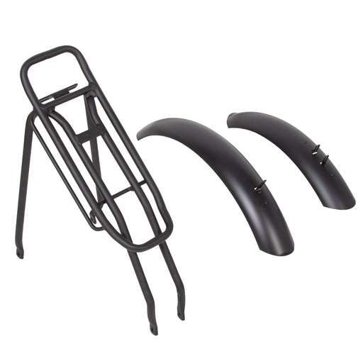 rear rack and fenders for 26inch fat beach snow bike and Rocket-Ecotric